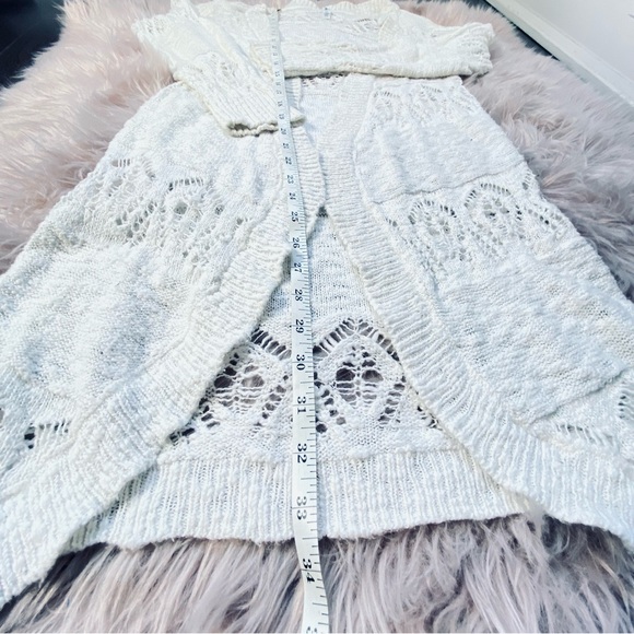 Aeropostal Knitted Lace Cardigan - S - Picture 13 of 13